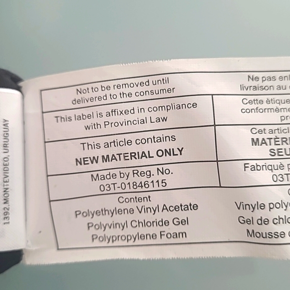 Aldo Purse 10"×14" (bottom), material: polyethylene vinyl. - Picture 4 of 6